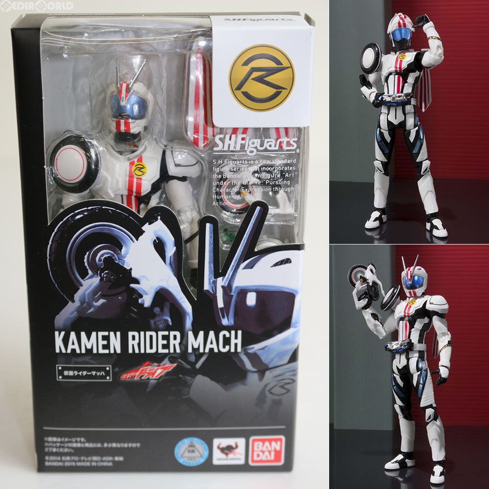 【中古即納】[FIG] S.H.Figuarts(フィギュアーツ) 仮面ライダーマッハ 仮面ライダードライブ フィギュア バンダイ(20150620)