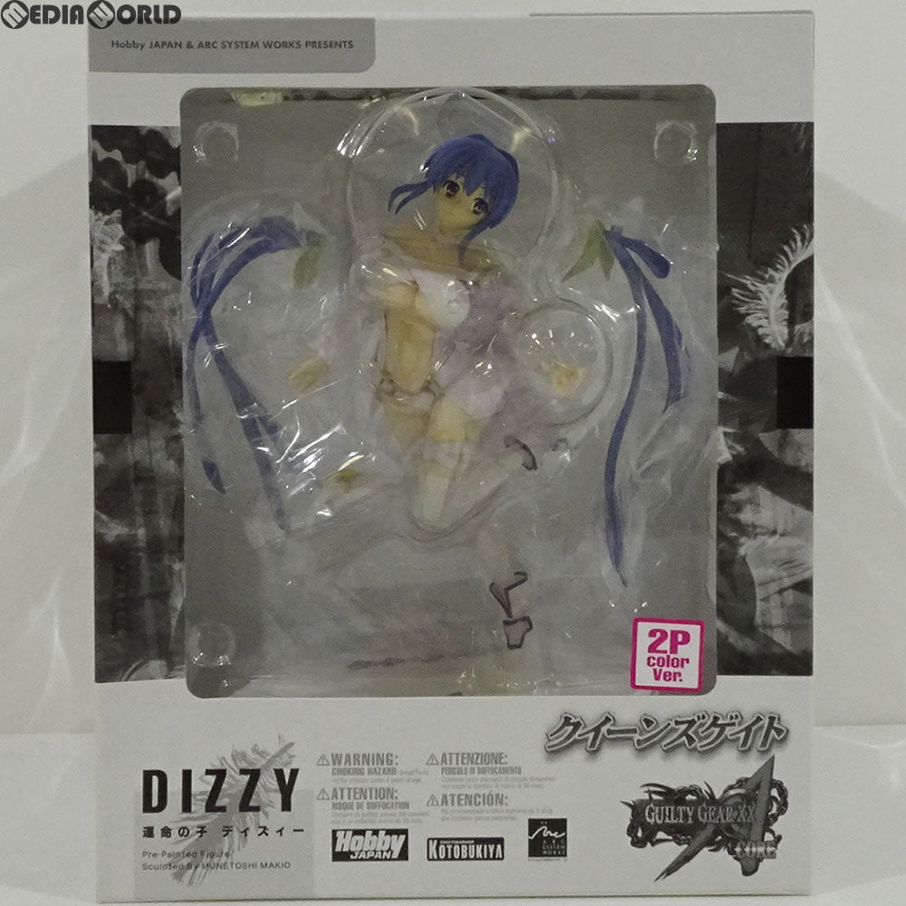 【中古即納】[FIG]運命の子 ディズィー 2PカラーVer. クイーンズゲイト/GUILTY GEAR XX ΛCORE(ギルティギア イグゼクス アクセントコア) 1/8 完成品 フィギュア ホビージャパンオンライン限定 ホビージャパン/コトブキヤ(20100831)