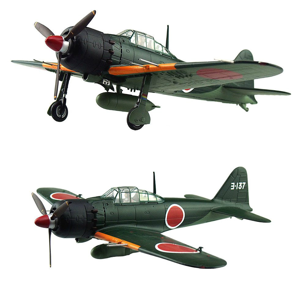 【新品即納】[PTM] ダイキャストモデル No.02 1/48 三菱A6M5c 零式艦上戦闘機 五二型丙 横須賀海軍航空隊 完成品 スカイネット(アオシマ) (20150529)
