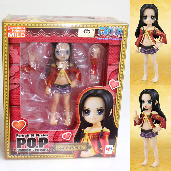 MegaHouse - エクセレントモデル MILD Portrait.Of.Pirates P.O.P CB-EX ボア・ハンコック ONE PIECE(ワンピース) 1/8 完成品 フィギュア メガハウス 中古】(本体A/箱B)エクセレントモデルMILD Portrait.Of.Pirates