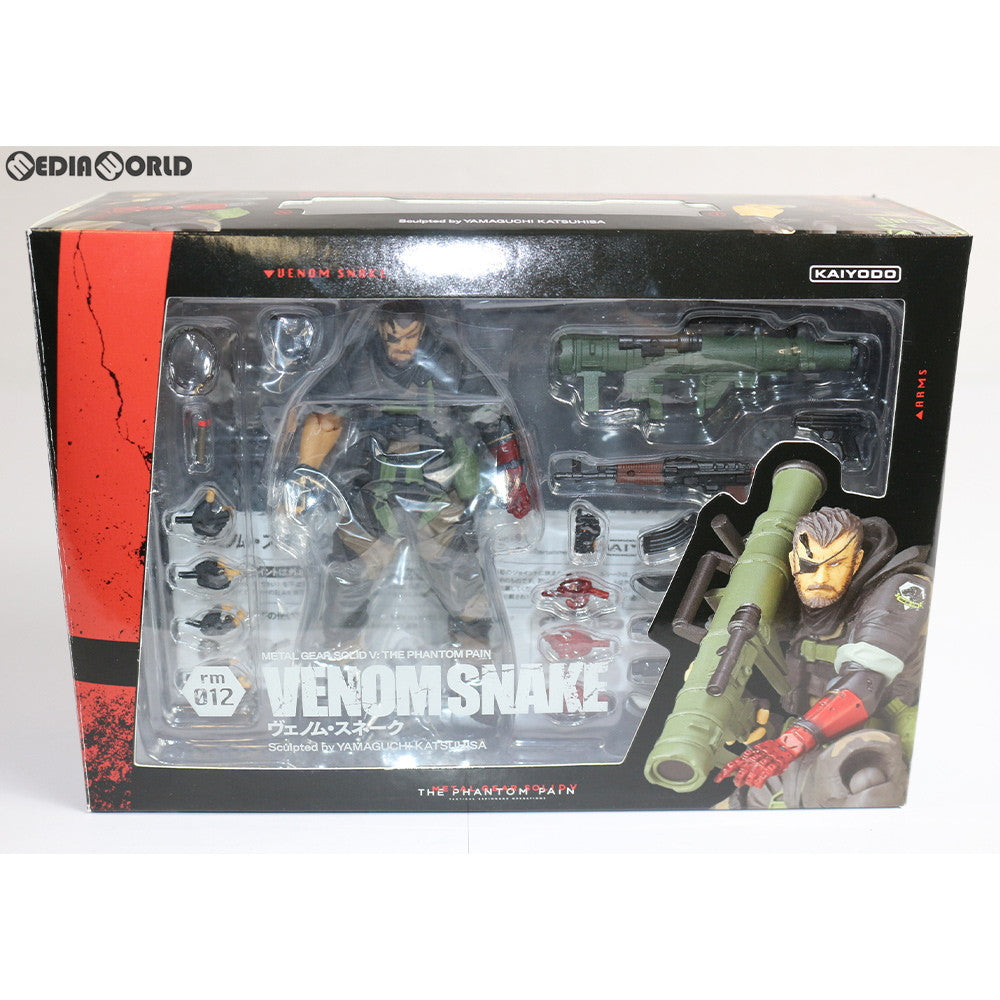 【中古即納】[FIG]マイクロヤマグチ リボルミニ rm-012 ヴェノムスネーク METAL GEAR SOLID V: THE PHANTOM PAIN(メタルギアソリッド5 ファントムペイン) 完成品 可動フィギュア 海洋堂(20150524)