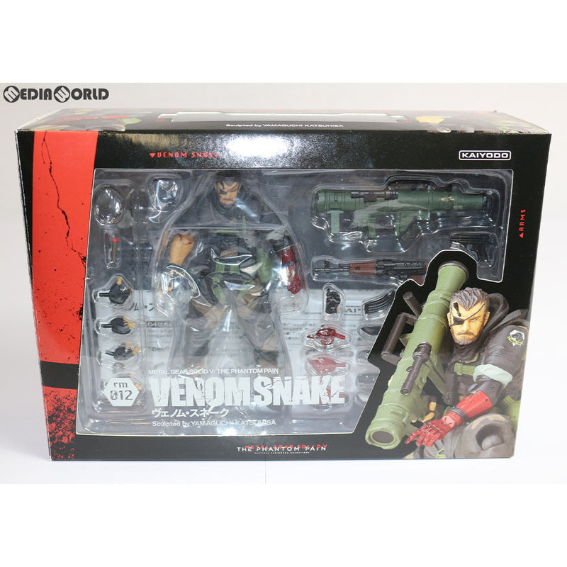 【中古即納】[FIG]マイクロヤマグチ リボルミニ rm-012 ヴェノムスネーク METAL GEAR SOLID V: THE PHANTOM  PAIN(メタルギアソリッド5 ファントムペイン) 完成品 可動フィギュア 海洋堂(20150524)