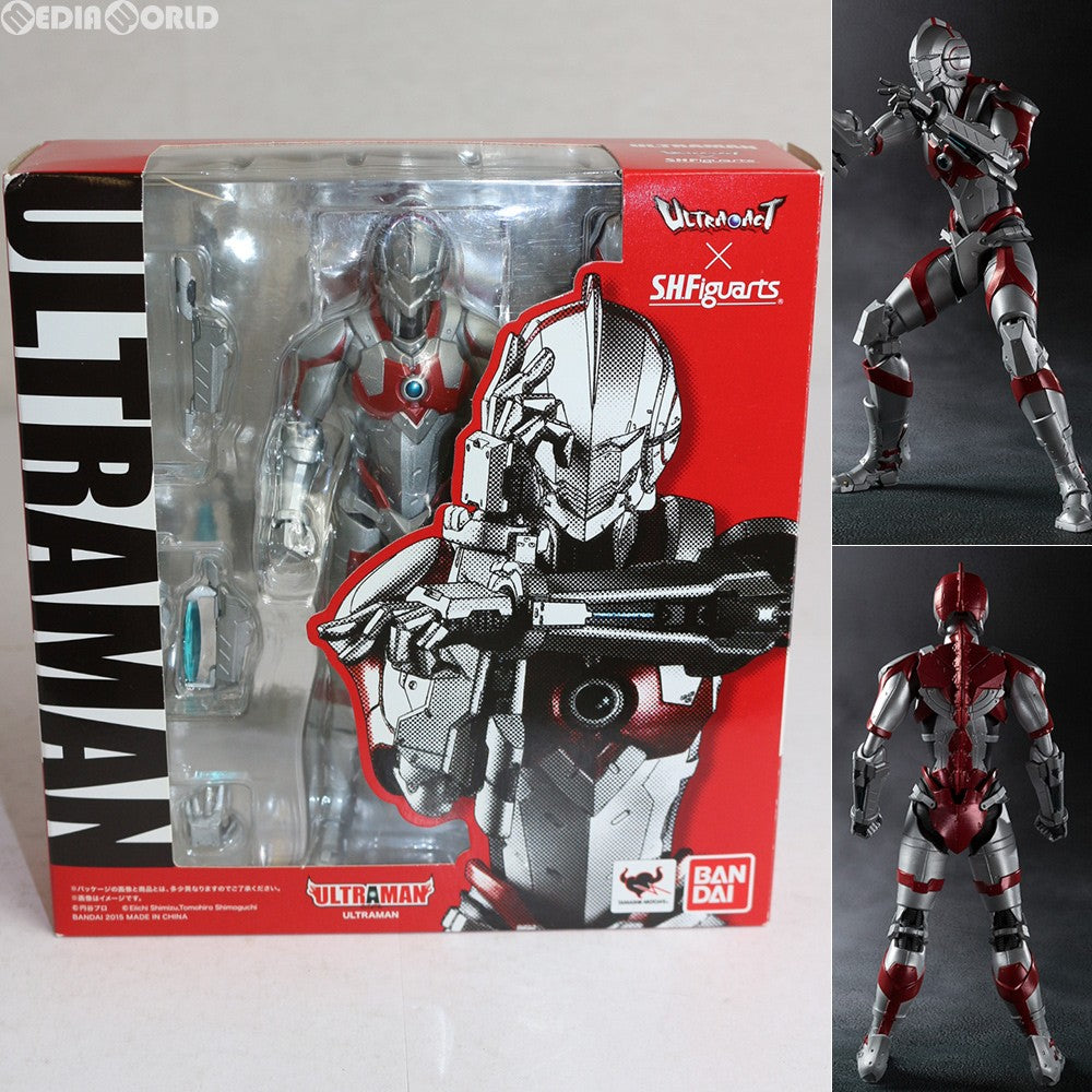 【中古即納】[FIG] ULTRA-ACT × S.H.Figuarts(ウルトラアクト × フィギュアーツ) ULTRAMAN(ウルトラマン) 完成品 可動フィギュア バンダイ(20150731)