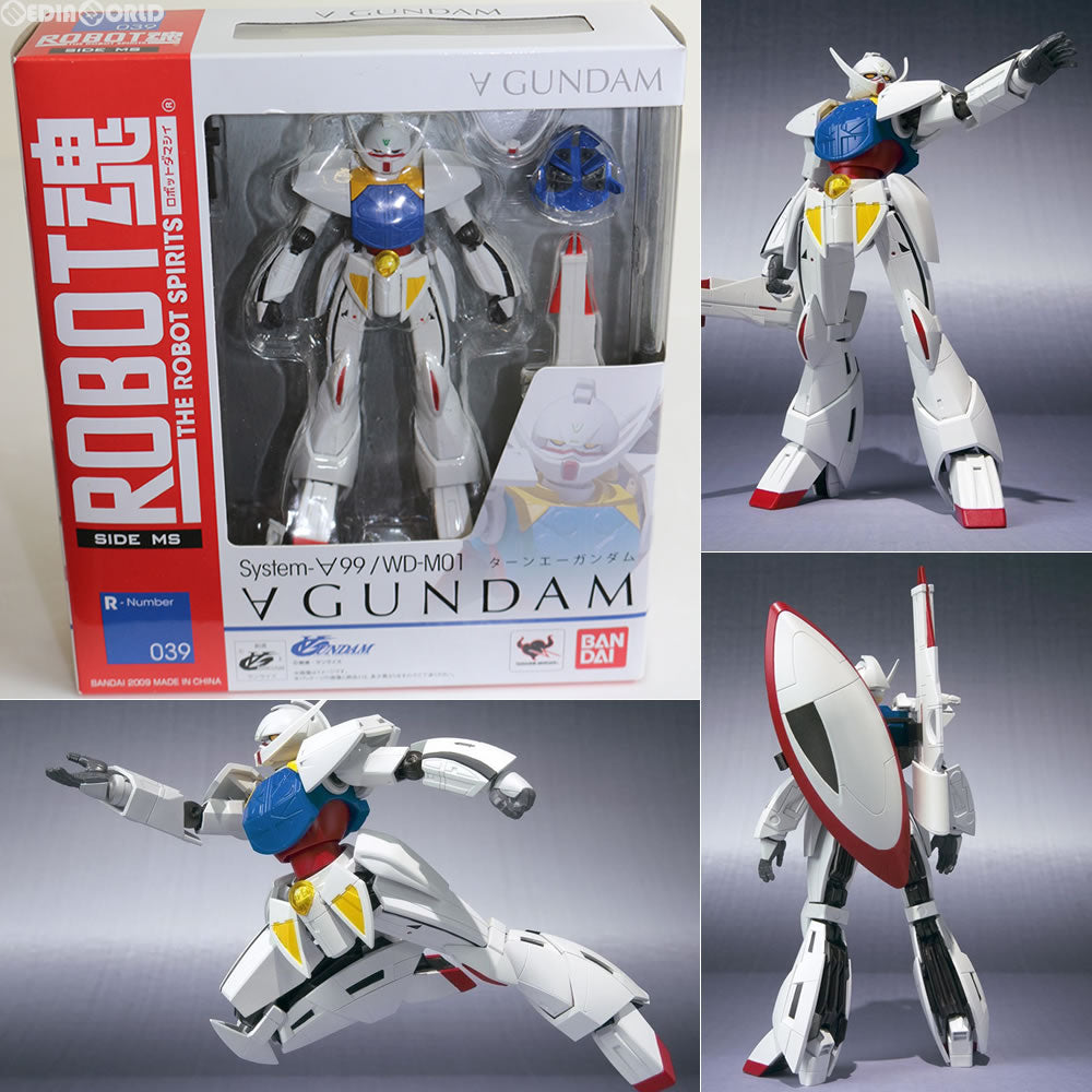 【中古即納】[FIG] ROBOT魂(SIDE MS) ターンエーガンダム ∀ガンダム 完成品 可動フィギュア バンダイ(20091017)