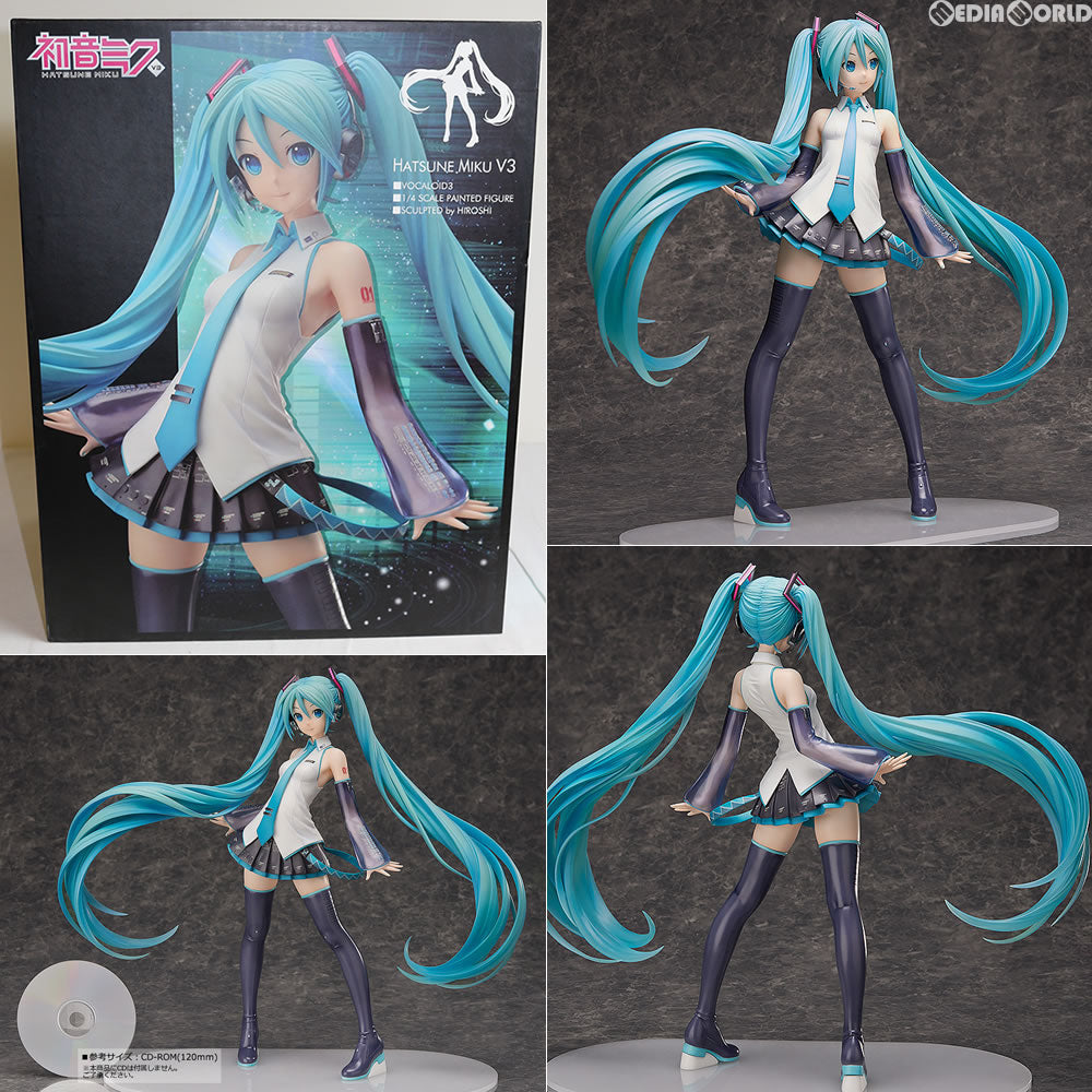 【中古即納】[FIG] 初音ミクV3 VOCALOID3(ボーカロイドスリー) 1/4 完成品 フィギュア FREEing(フリーイング) (20151122)