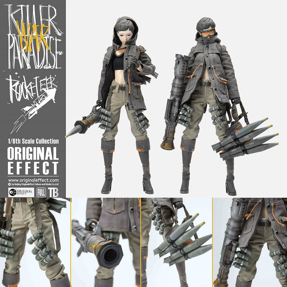 【新品即納】[FIG] 1/6 キラー パラダイス ウォー Vol.2 ロケッティア フィギュア オリジナル・エフェクト(20160324)