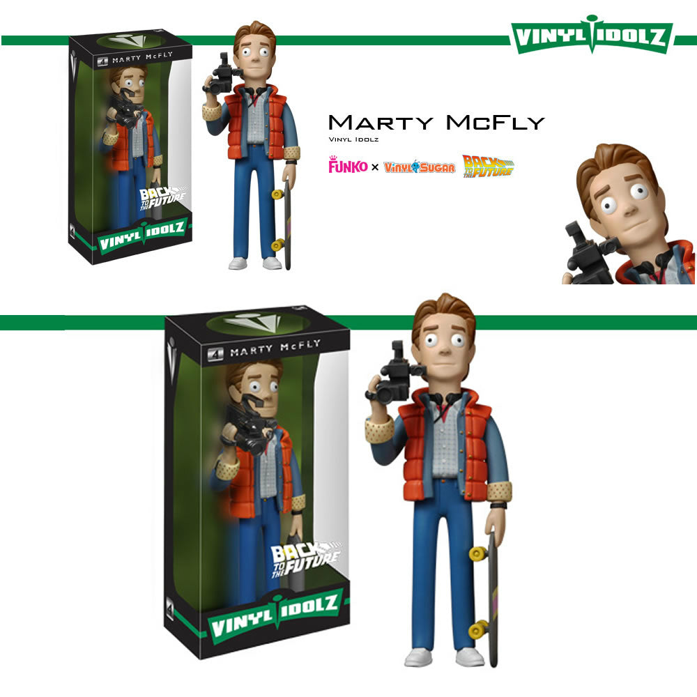 【新品即納】[FIG] ビニール・アイドル バック・トゥ・ザ・フューチャー マーティ・マクフライ フィギュア FUNKO(ファンコ) (20150830)