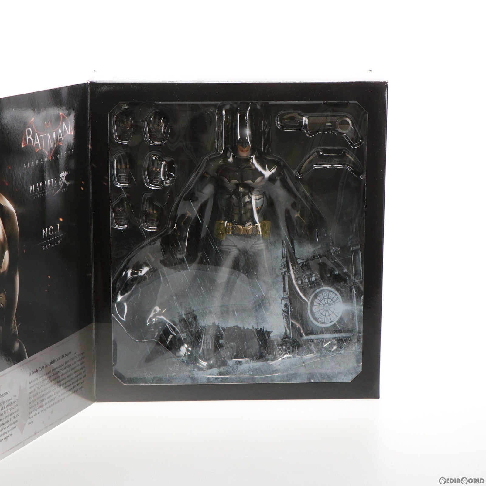 【中古即納】[FIG] PLAY ARTS改(プレイアーツ改) バットマン バットマン:アーカム・ナイト 完成品 可動フィギュア スクウェア・エニックス(20150626)