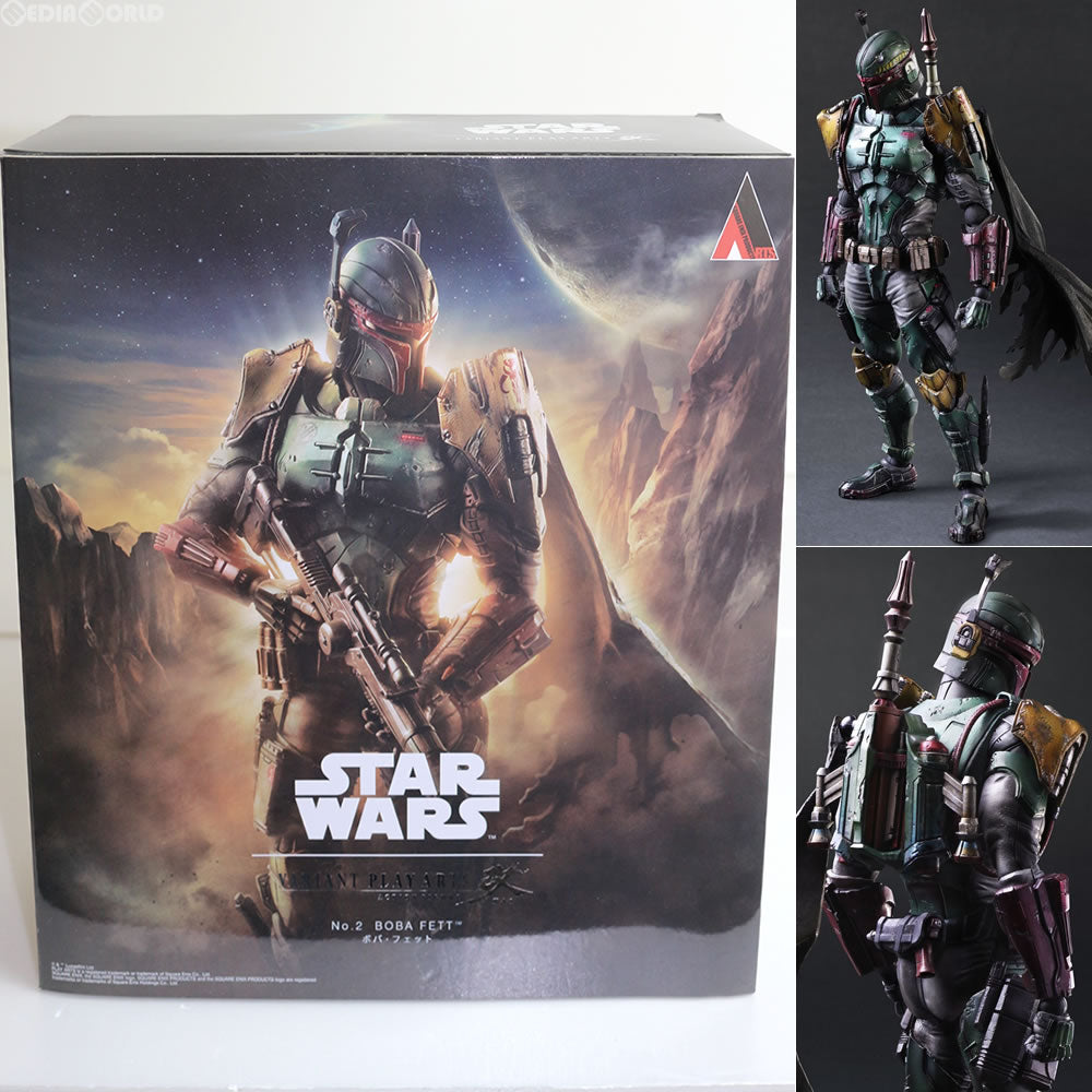 【新品即納】[FIG] スターウォーズ ヴァリアント プレイアーツ改 ボバ・フェット フィギュア スクウェア・エニックス(20150704)