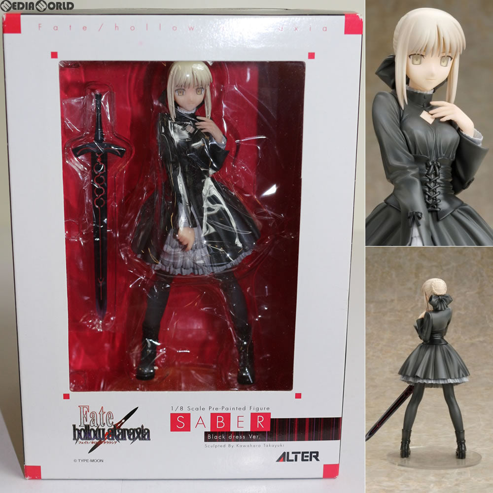 【中古即納】[FIG]黒セイバー ドレスVer. Fate/hollow ataraxia(フェイト/ホロウ アタラクシア) 1/8 完成品 フィギュア アルター(20060729)