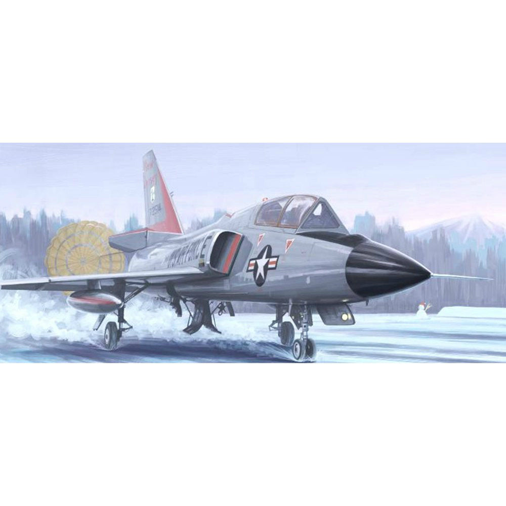 【新品即納】[PTM] 02892 1/48 アメリカ空軍 F-106B デルタダート プラモデル トランペッター(20150719)