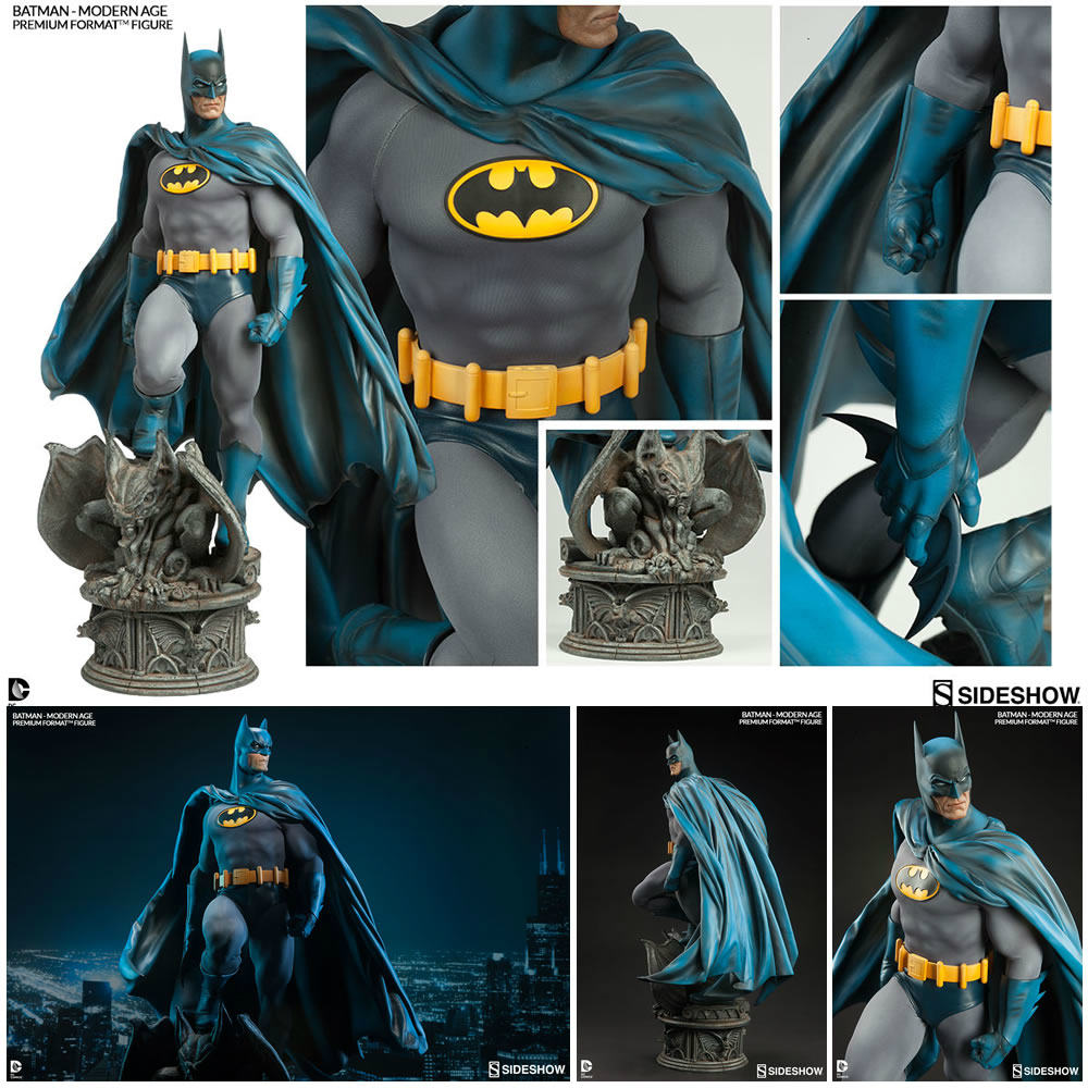 【新品即納】[FIG] プレミアム・フォーマット・フィギュア バットマン(モダン・エイジ版) DCコミックス 完成品 フィギュア サイドショウ(20160324)