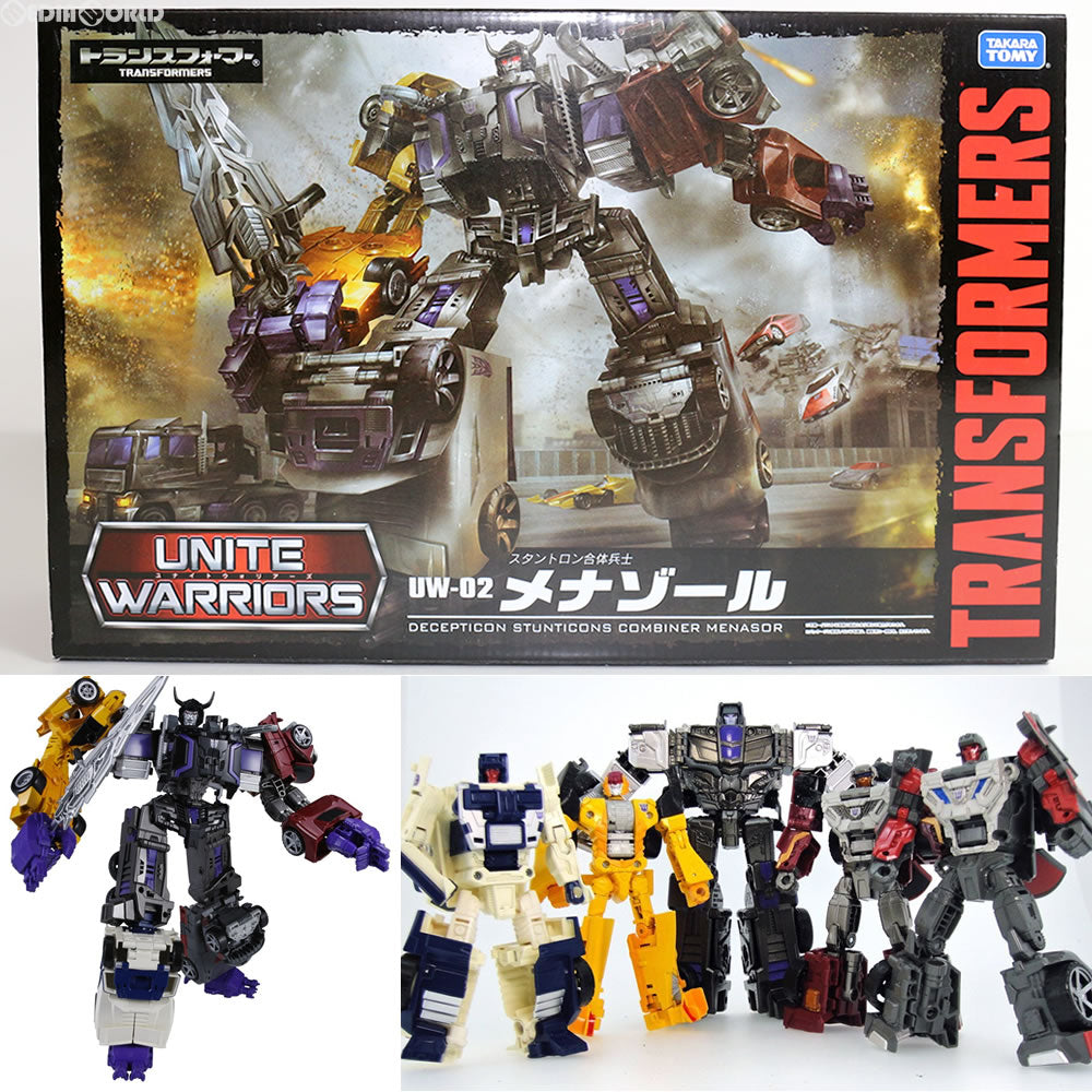 【新品即納】[TOY] ユナイトウォリアーズ UW02 メナゾール トランスフォーマー タカラトミー(20150822)