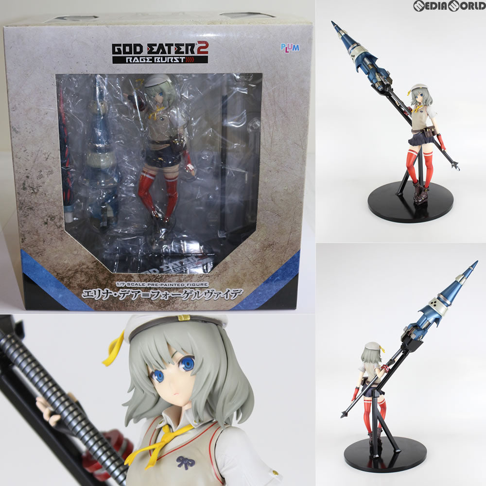 【中古即納】[FIG]エリナ・デア=フォーゲルヴァイデ GOD EATER 2 RAGE BURST(ゴッドイーター2 レイジバースト) 1/7 完成品 フィギュア(PF041) PLUM(プラム)(20150719)