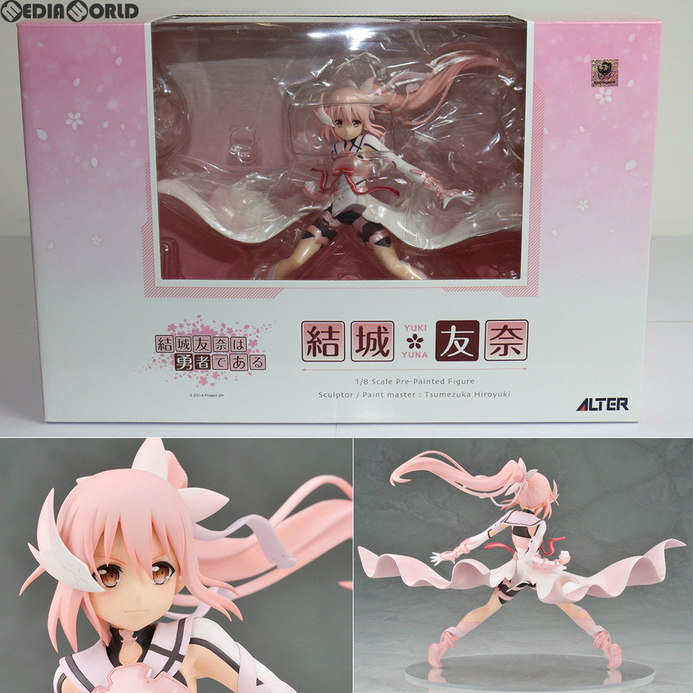 【中古即納】[FIG]結城友奈(ゆうきゆうな) 結城友奈は勇者である 1/8 完成品 フィギュア アルター(20151129)