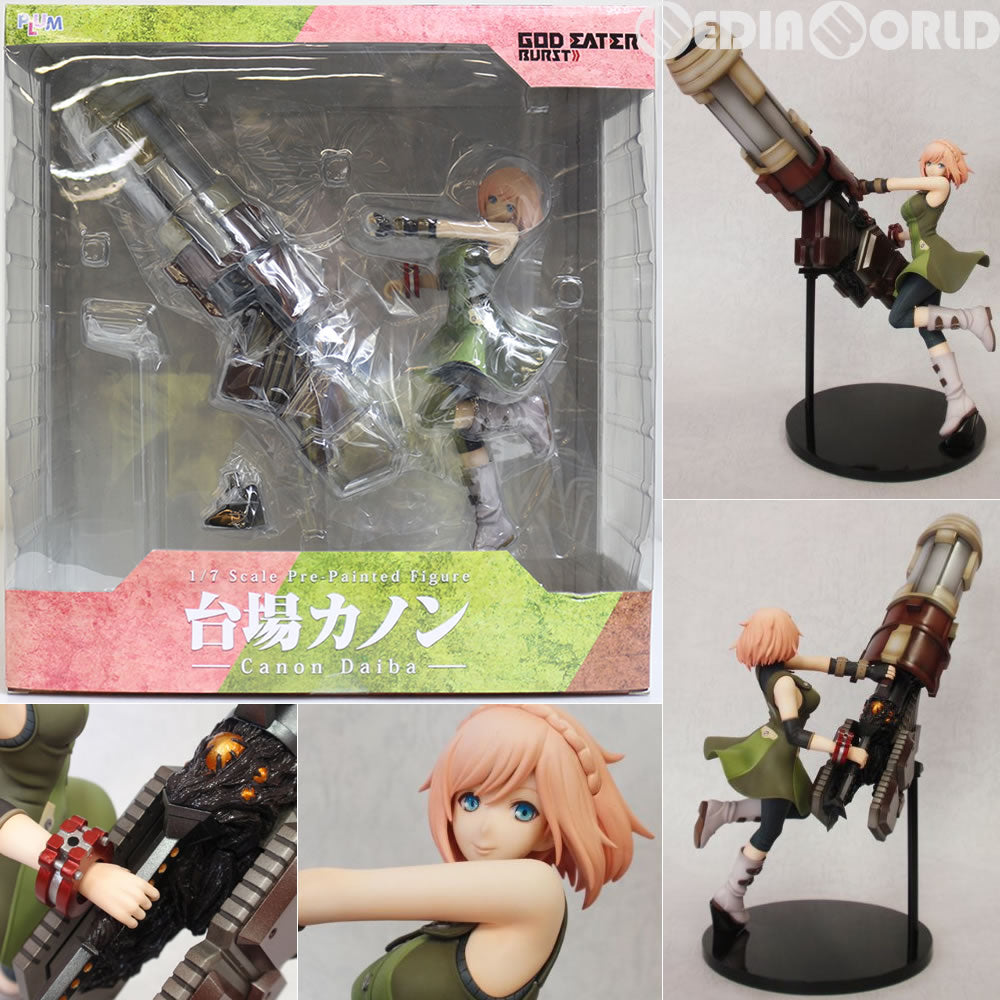 【中古即納】[FIG]台場カノン(だいばかのん) GOD EATER BURST(ゴッドイーターバースト) 1/7 完成品 フィギュア PLUM(プラム)(20130731)