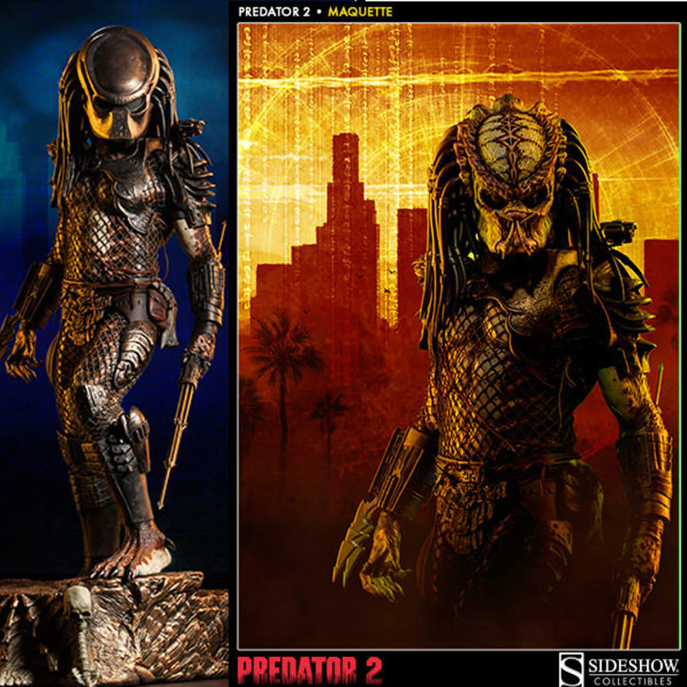 【新品即納】[FIG] マケット シティーハンター・プレデター プレデター2 フィギュア サイドショウ(20160324)