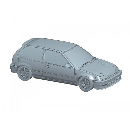 【新品即納】[PTM] BEEMAX No.6 1/24 EF3 シビック Gr.A プラモデル アオシマ(20160220)