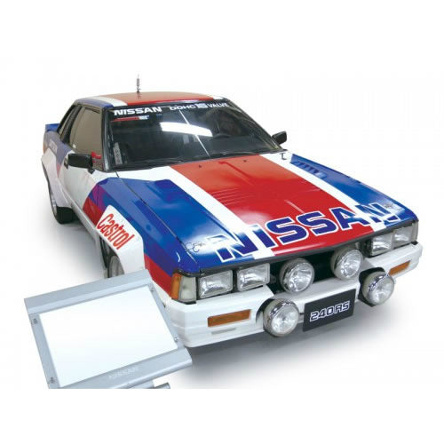 【新品即納】[PTM] BEEMAX No.7 1/24 240RS '83ニュージーランドラリー仕様 プラモデル アオシマ(20160724)