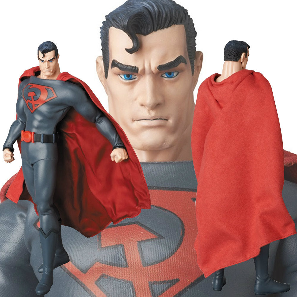【新品即納】[FIG] リアルアクションヒーローズ715 RAH スーパーマン(REDSON Ver.) フィギュア メディコム・トイ(20151223)