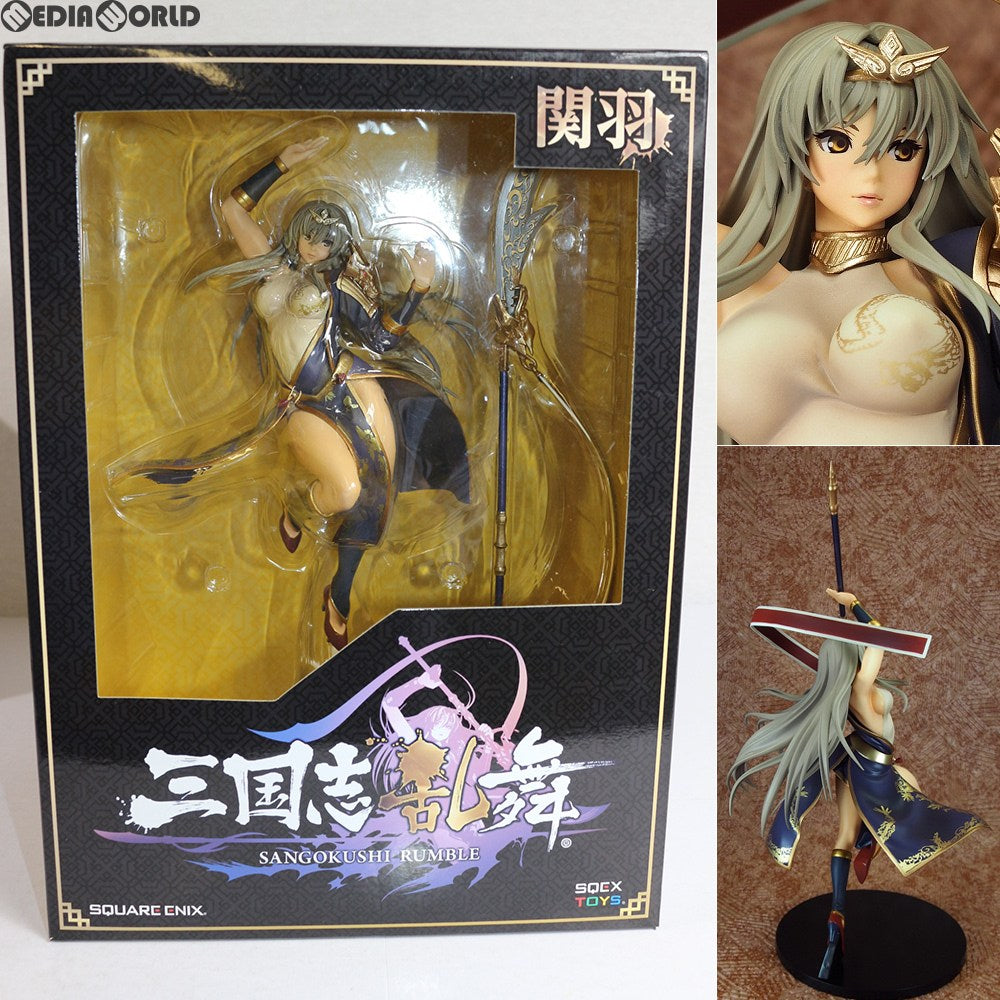【中古即納】[FIG] 関羽 三国志乱舞 1/8 完成品 フィギュア スクウェア・エニックス(20150830)