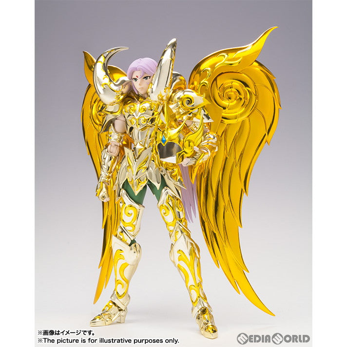【新品即納】[FIG] 聖闘士聖衣神話EX アリエスムウ(神聖衣) 聖闘士星矢 黄金魂 -soul of gold- 完成品 可動フィギュア バンダイ(20150829)