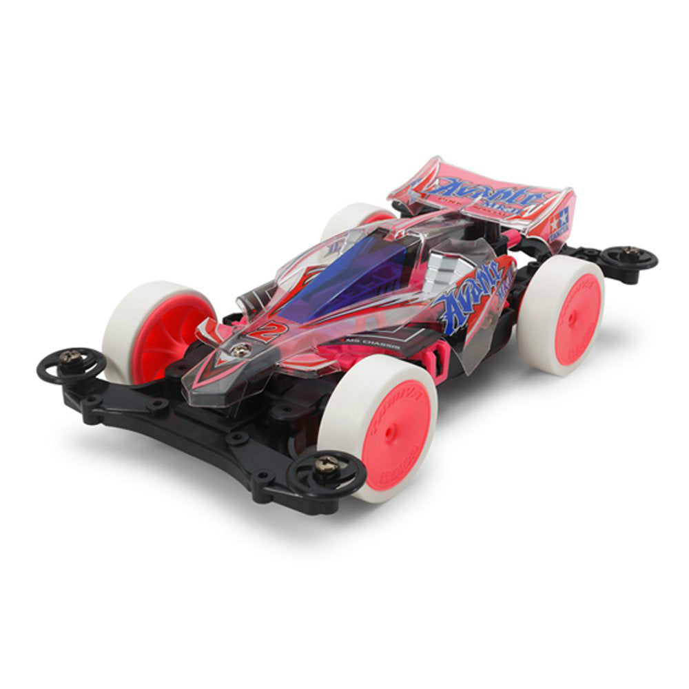 【新品即納】[M4WD] 95061 ミニ四駆限定 アバンテMk.II ピンクスペシャル(クリヤーボディ) (MSシャーシ) タミヤ(20150503)