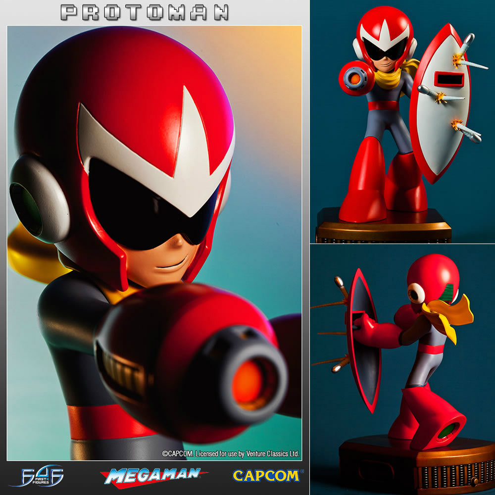 【新品即納】[FIG] ロックマン3 Dr.ワイリーの最期!？/ ブルース 13インチ スタチュー ファースト4フィギュア(20160324)