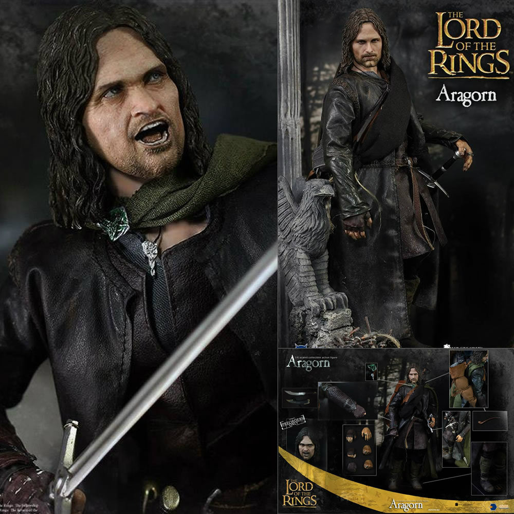 【新品即納】[FIG] ロード・オブ・ザ・リング 1/6 アラゴルン ヒーロー・オブ・ミドルアース アスモストイズ(20151104)