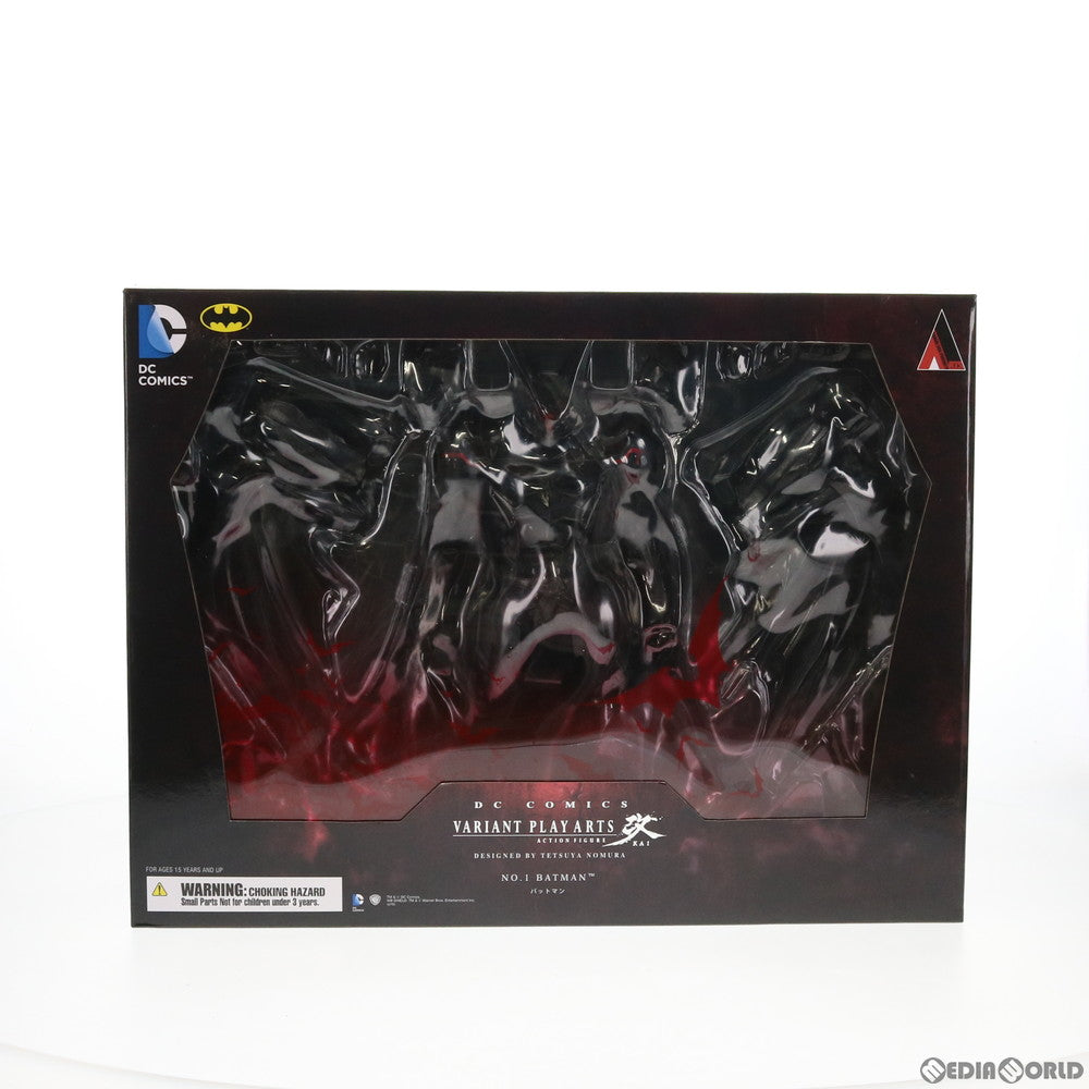 【新品即納】[FIG] DC Comics VARIANT プレイアーツ改 DESIGNED BY TETSUYA NOMURA バットマン フィギュア スクウェア・エニックス(20150724)