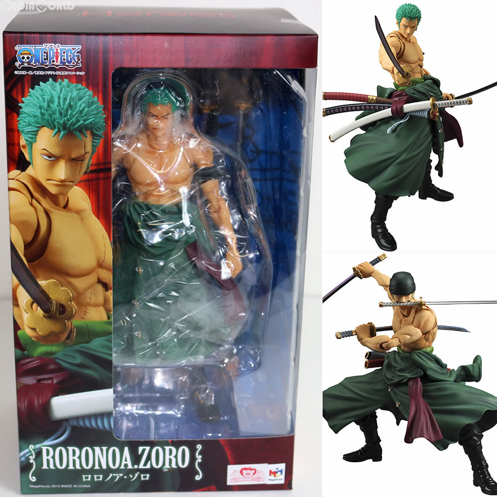 【中古即納】[FIG](再販)ヴァリアブルアクションヒーローズ ロロノア・ゾロ ONE PIECE(ワンピース) 完成品 可動フィギュア メガハウス(20180824)