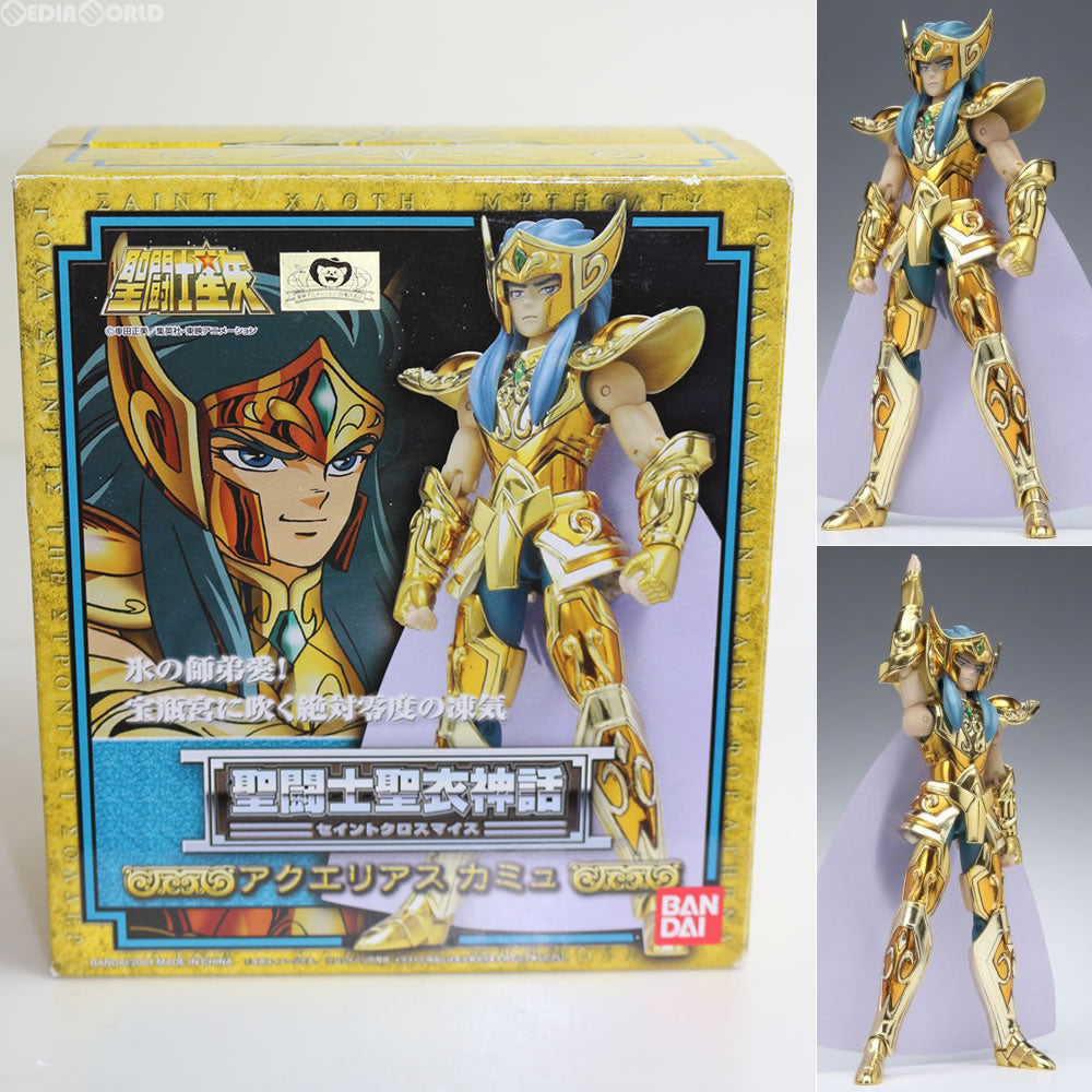 【中古即納】[FIG] 聖闘士聖衣神話 アクエリアス カミュ 聖闘士星矢 完成品 可動フィギュア バンダイ(20040630)