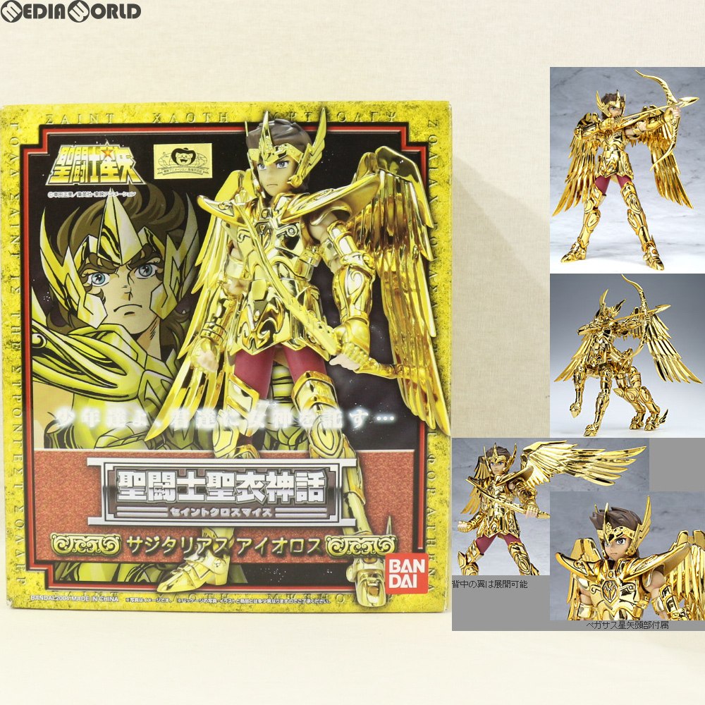 【中古即納】[FIG] (再販) 聖闘士聖衣神話 サジタリアスアイオロス 聖闘士星矢 完成品 可動フィギュア バンダイ(20060731)