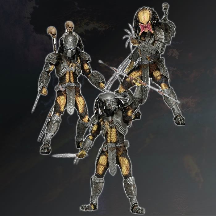 【新品即納】[FIG] プレデター/ 7インチ アクションフィギュア シリーズ14 AVP エイリアン vs プレデター 3種セット ネカ(20160114)