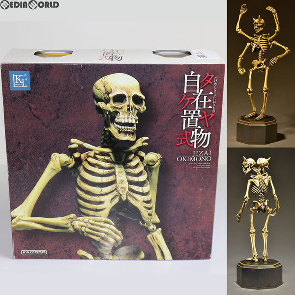 FIG]KT Project KT-006 タケヤ式自在置物 骸骨 着彩 完成品 フィギュア 