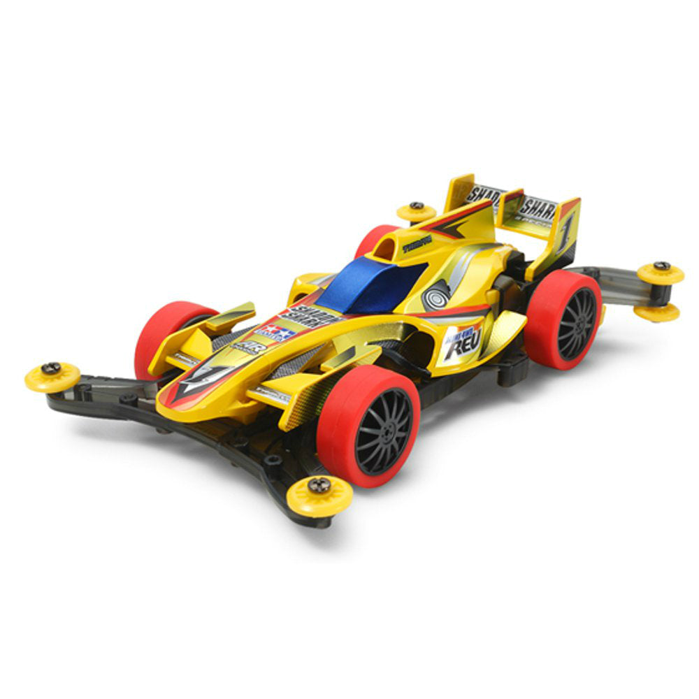 【中古即納】[M4WD] 1/32 シャドウシャーク イエロースペシャル(ARシャーシ) ミニ四駆REVシリーズ プラモデル(95203) タミヤ(20150529)