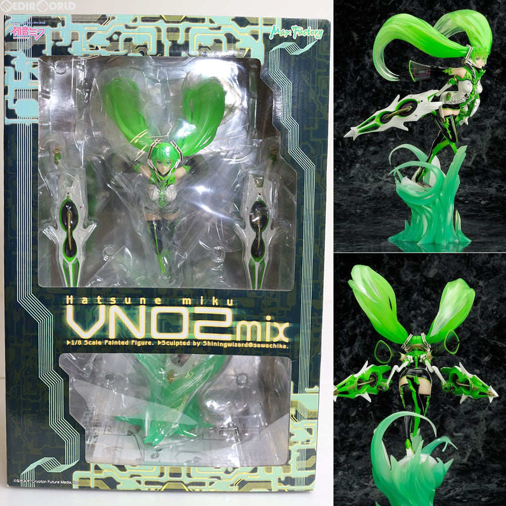 【中古即納】[FIG] 初音ミク VN02 mix キャラクター・ボーカル・シリーズ01 初音ミク フィギュア マックスファクトリー(20100630)