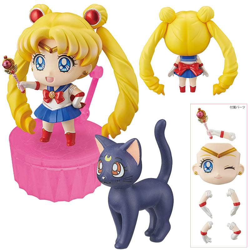 【新品即納】[FIG] ぷちきゃら でらっくす! セーラームーン 美少女戦士セーラームーン フィギュア メガハウス(20150930)