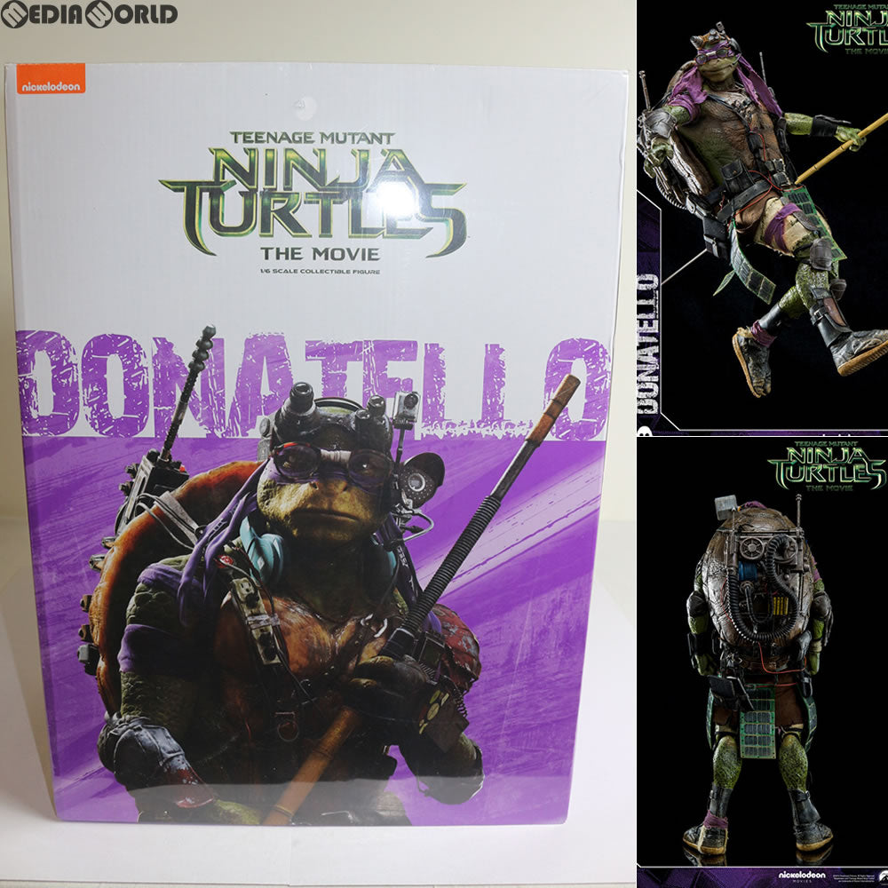 【中古即納】[FIG] Donatello(ドナテロ) TMNT(ティーンエイジ・ミュータント・ニンジャ・タートルズ) 1/6 完成品 フィギュア threezero(スリーゼロ) (20160707)