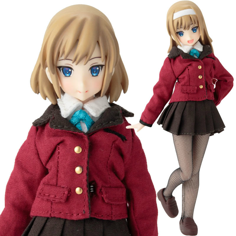 【新品即納】[FIG] 1/12アサルトリリィシリーズ009：カスタムリリィ Type-B 髪色：ライトブラウン ドール アゾン(20150701)