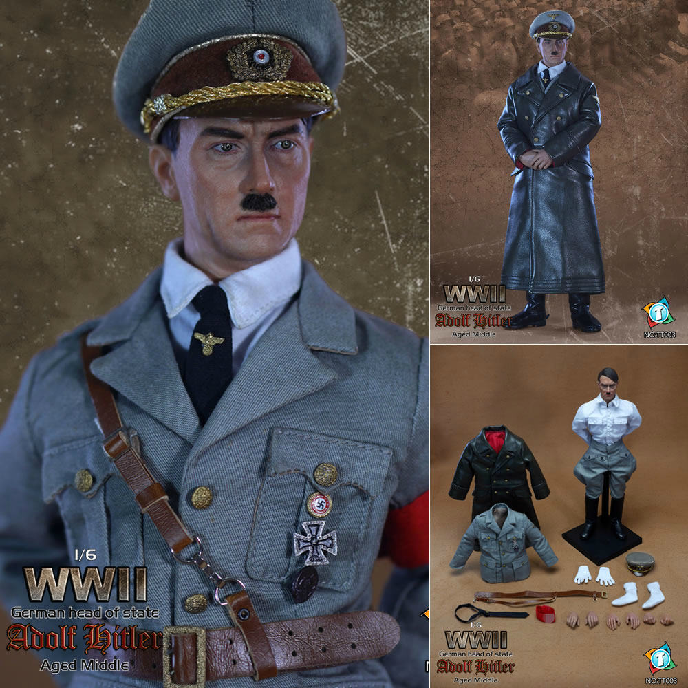 【新品即納】[FIG] 1/6 WWII ドイツナチ党 総統 アドルフ・ヒトラー 中年版 ドール TITトイズ(20160324)