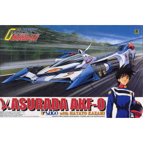 【新品即納】[PTM]サイバーフォーミュラ No.1 1/24 νアスラーダAKF-0 ハヤト(再販) プラモデル アオシマ(20151203)