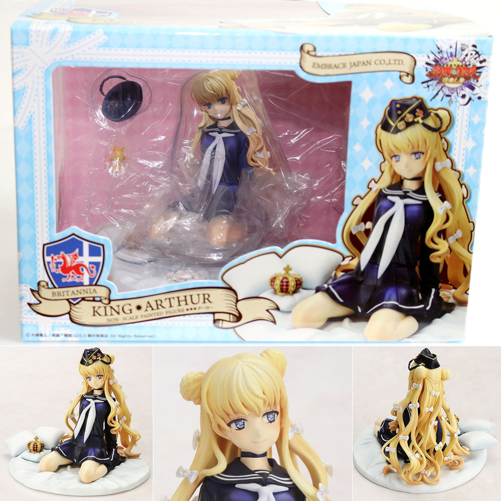 【中古即納】[未開封][FIG] アーサー 英雄*戦姫GOLD 完成品 フィギュア エンブレイスジャパン(20140619)