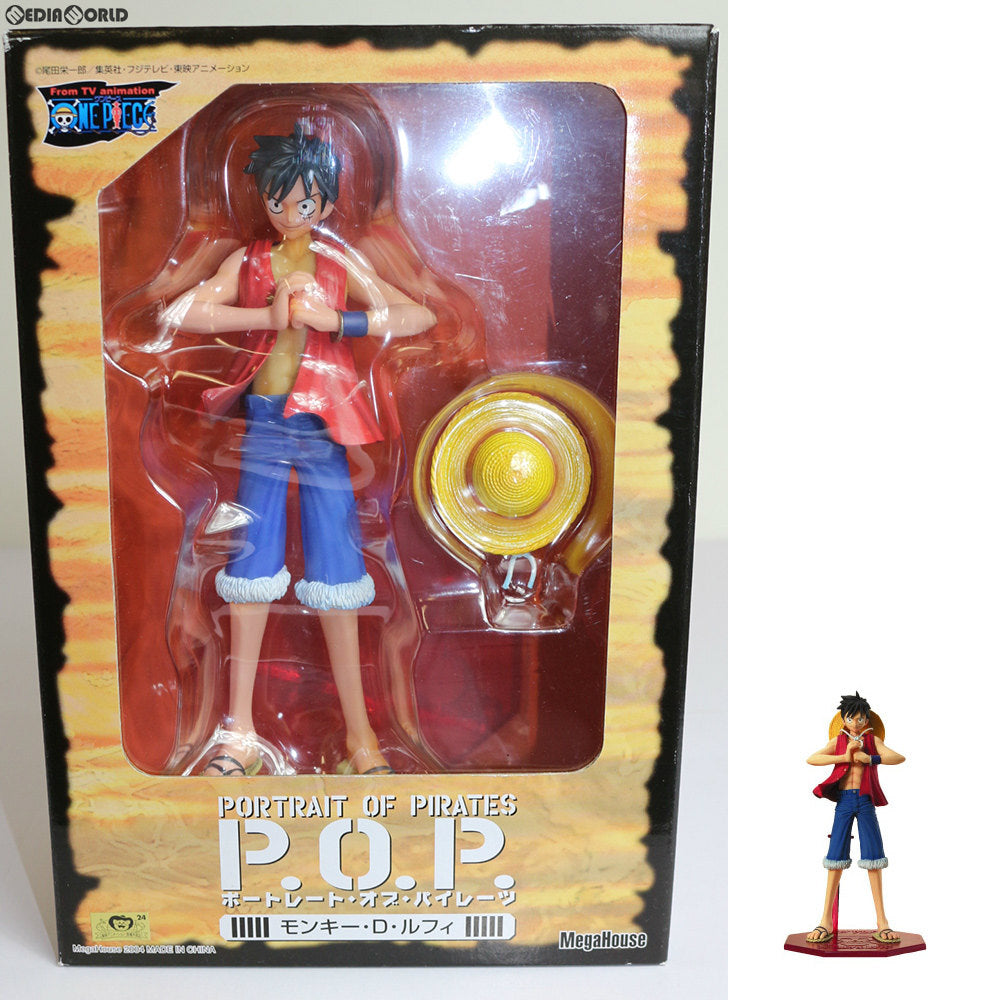 【中古即納】[FIG] エクセレントモデル Portrait.Of.Pirates P.O.P モンキー・D・ルフィ ONE PIECE(ワンピース) 1/8 完成品 フィギュア メガハウス(20040430)