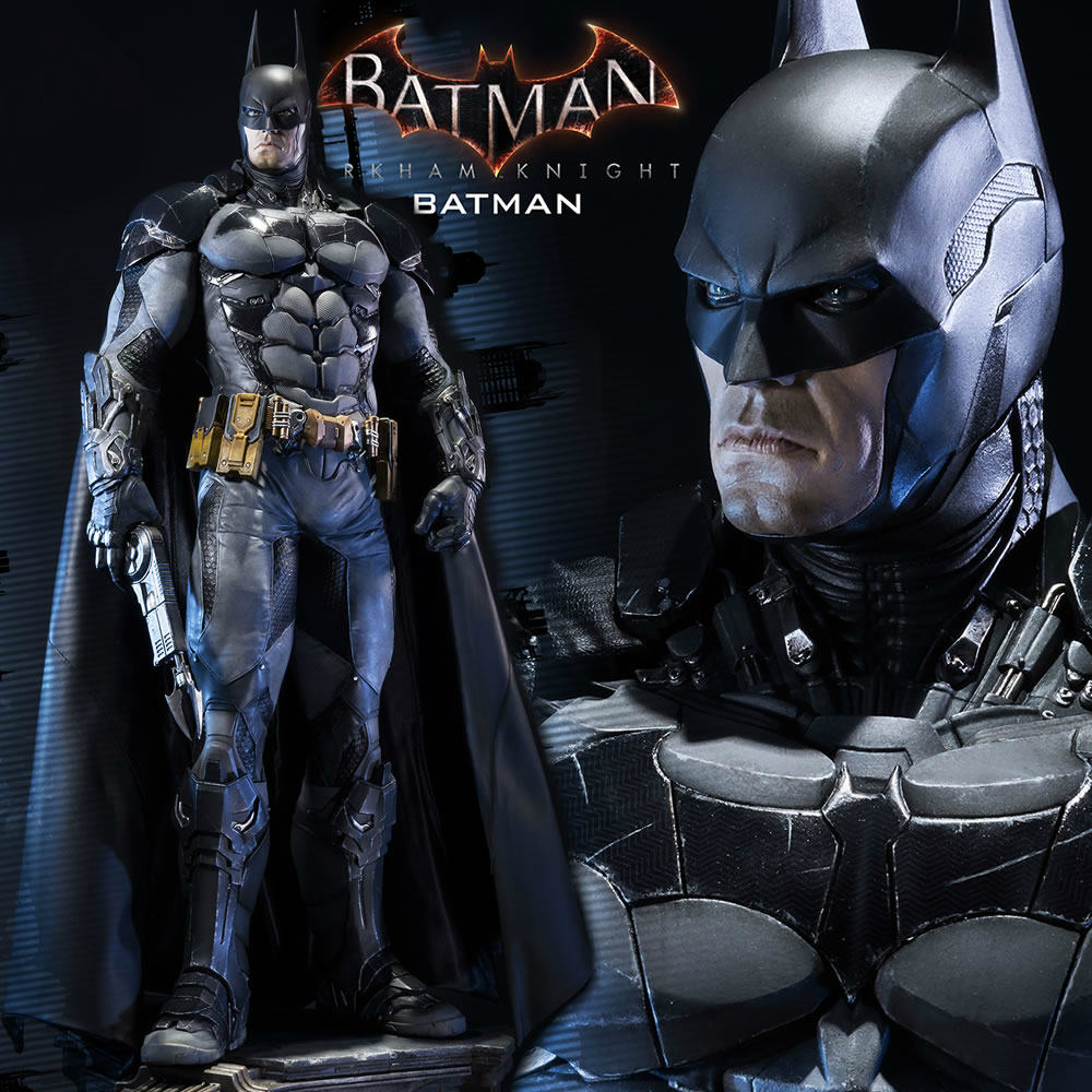【新品即納】[FIG] ミュージアムマスターライン/ バットマン アーカム・ナイト バットマン 1/3 ポリストーン スタチューMMDC-01 プライム1スタジオ(20160324)