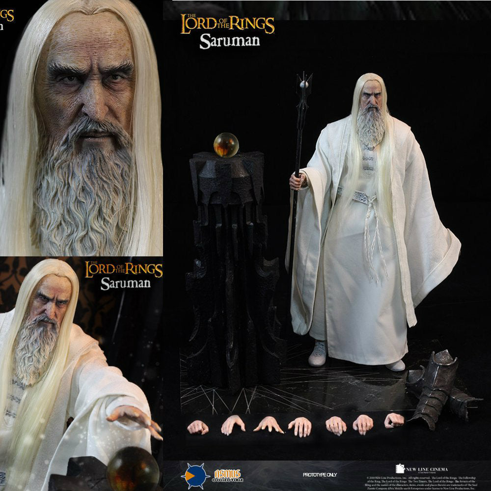 【新品即納】[FIG] サルマン 1/6完成品 ロード・オブ・ザ・リング コレクティブル アクションフィギュア アスモストイズ(20160203)