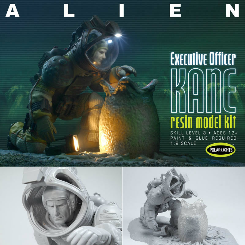 【新品即納】[PTM] POL912 エイリアン ケイン副長フィギュア 1/9未塗装レジンキット ポーラライツ(20160104)