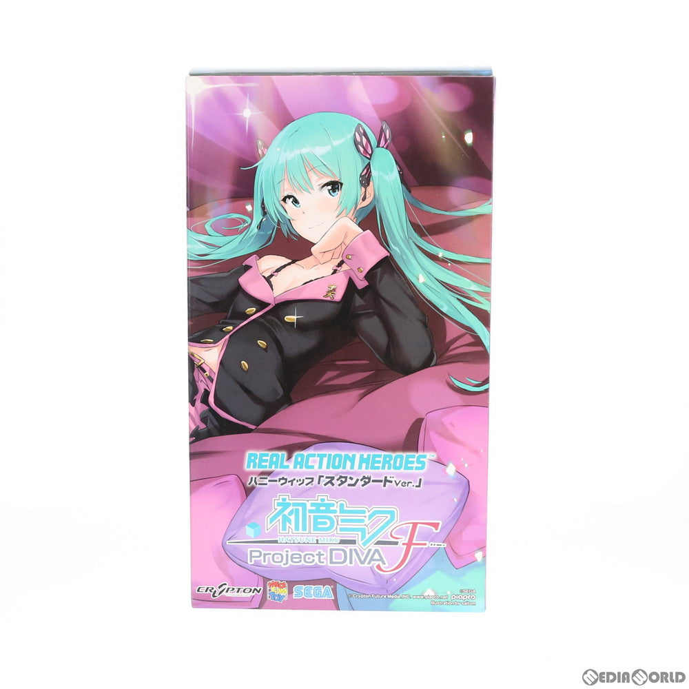 【中古即納】[FIG] リアルアクションヒーローズ No.724 RAH 初音ミク -Project DIVA- F ハニーウィップ スタンダードVer. 完成品 可動フィギュア セガ・インタラクティブ(20160324)