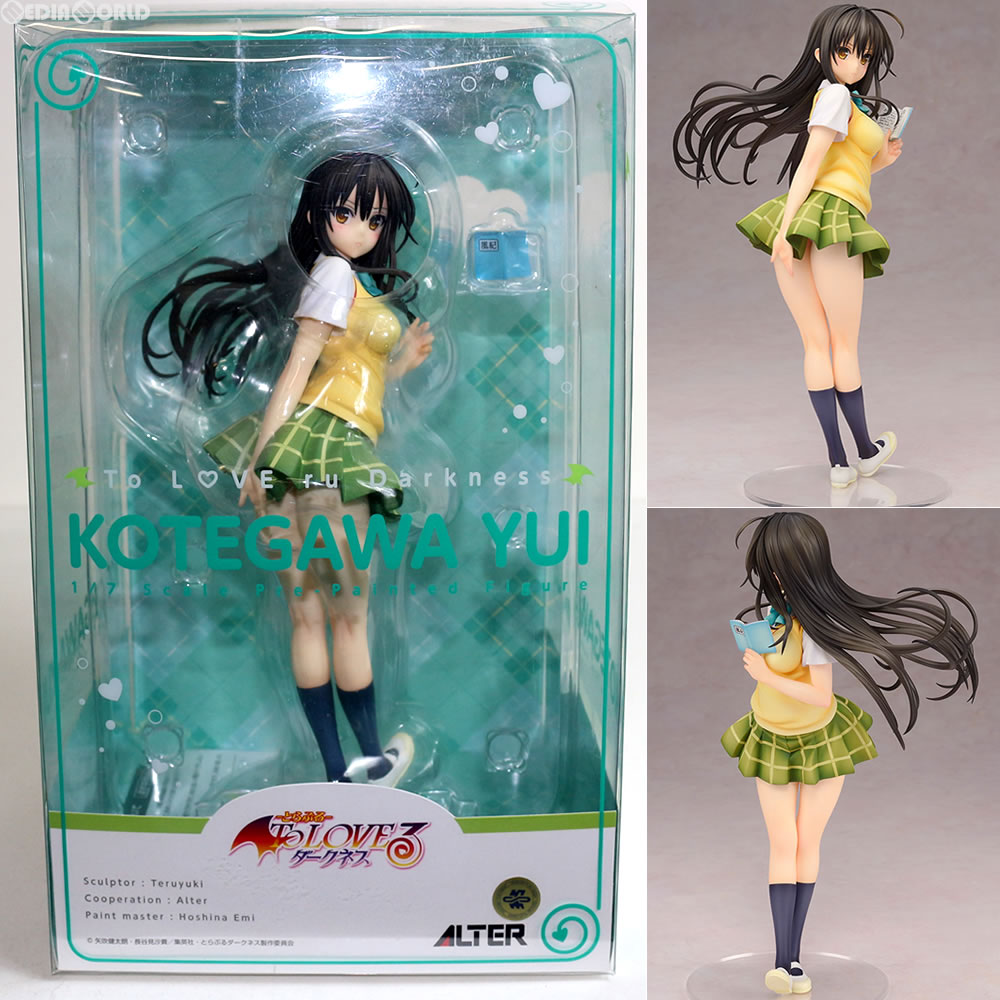 【中古即納】[FIG]古手川唯(こてがわゆい) To LOVEる-とらぶる-ダークネス 1/7 完成品 フィギュア アルター(20160110)