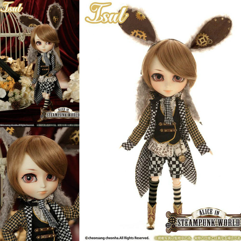 【新品即納】[FIG] Isul(イスル) White Rabbit in STEAMPUNK WORLD(ホワイトラビット イン スチームパンクワールド) ドール グルーヴ(20150821)